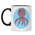 Кружка двухцветная