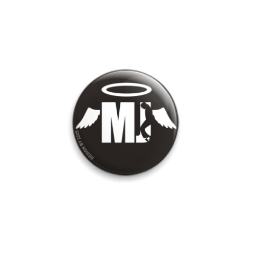 Значок 25мм с принтом  MJisSaint© Collection