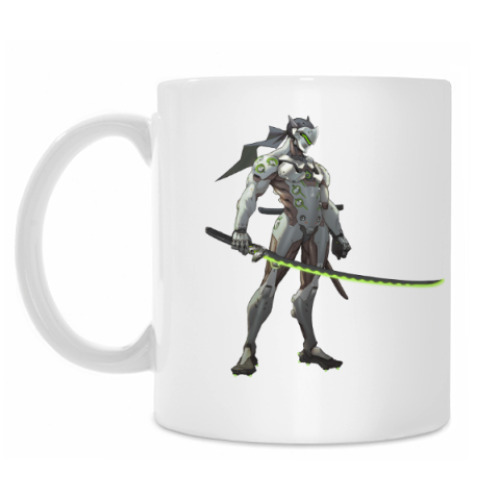 Кружка с принтом Overwatch