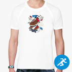 Мужская спортивная футболка