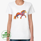 Женская футболка органик