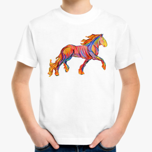 Детская футболка с принтом Тяжеловоз