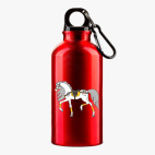 Металлическая бутылка 400 мл UV-DTF