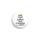 Значок 25 мм KEEP CALM and DOCTOR WHO