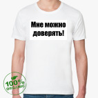 Мужская футболка органик