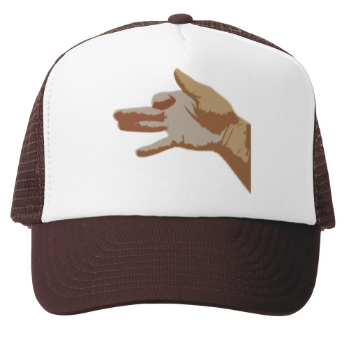 Кепка-тракер с принтом ПЁС