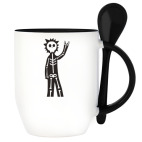 Кружка с ложкой