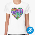 Женская спортивная футболка