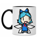 Кружка двухцветная