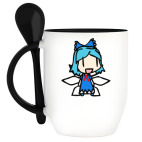 Кружка с ложкой