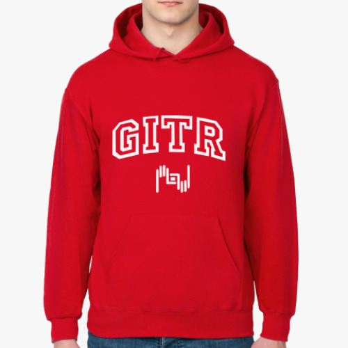 Толстовка худи с принтом GITR