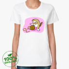 Женская футболка органик