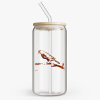 Банка с бамбуковой крышкой