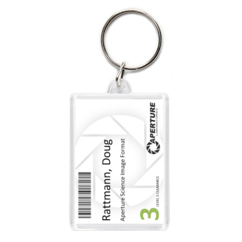 Брелок с принтом Daug Ratmann