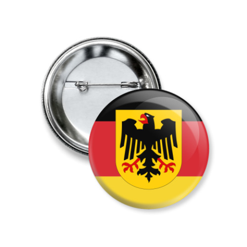 Значок 37мм с принтом Deutschland