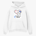 Толстовка худи оверсайз