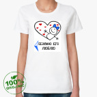 Женская футболка органик