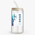 Банка с бамбуковой крышкой