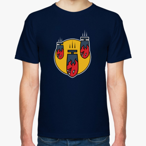 Футболка с принтом Bombs