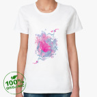 Женская футболка органик