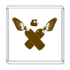 Магнит 6.5 x 6.5 см Баллоны