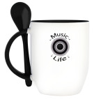 Кружка с ложкой