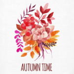 Акварель осенний букет