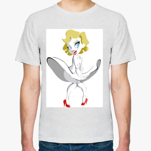 Футболка с принтом Marilyn Monroe