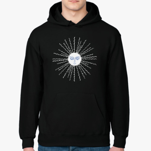 Толстовка худи с принтом Древо Солнца