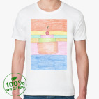 Мужская футболка органик