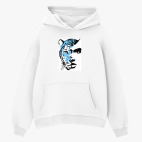 Толстовка худи оверсайз