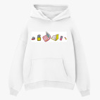 Толстовка худи оверсайз