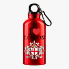 Металлическая бутылка 400 мл UV-DTF