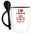 Кружка с ложкой