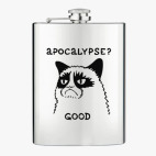 Фляжка стальная