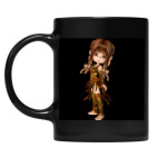 Кружка цветная UV-DTF