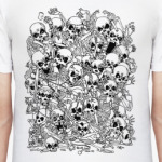 Черепа  футболка