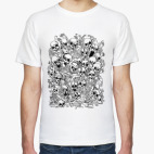 Черепа  футболка