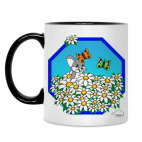 Кружка двухцветная