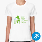 Женская спортивная футболка