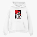 Толстовка худи оверсайз