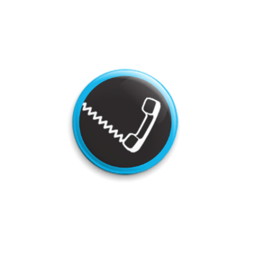 Значок 25мм с принтом Phone-A-Friend (Звонок другу)