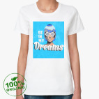 Женская футболка органик