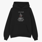 Толстовка худи оверсайз