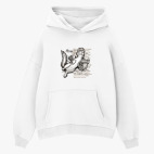 Толстовка худи оверсайз