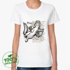 Женская футболка органик