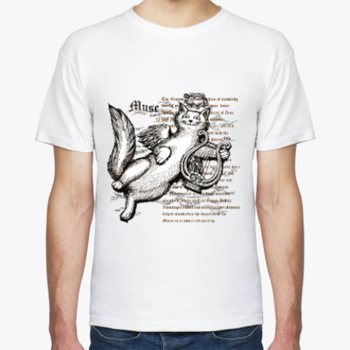 Футболка с принтом Муза