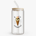 Банка с бамбуковой крышкой