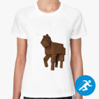 Женская спортивная футболка