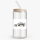 Банка с бамбуковой крышкой